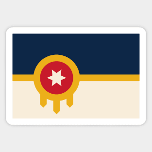 Flag of Tulsa Sticker